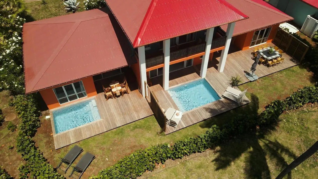 Villa Maorie 5 Chambres Avec Piscine Privee Ле-Франсуа